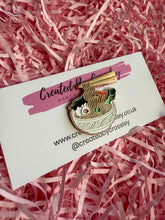 Load image into Gallery viewer, Noodle Bowl Pin Badge
