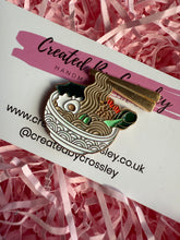 Load image into Gallery viewer, Noodle Bowl Pin Badge
