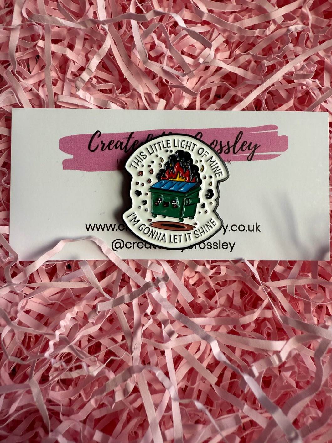 “This little light of mine I’m gonna let it shine” Pin Badge