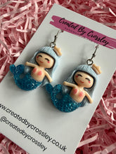 Load image into Gallery viewer, Mermaid Charm Earrings
