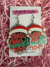 Load image into Gallery viewer, Santa Claus Charm Earrings
