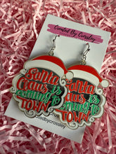 Load image into Gallery viewer, Santa Claus Charm Earrings
