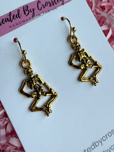 Load image into Gallery viewer, Skeleton Charm Earrings

