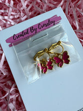 Load image into Gallery viewer, Mini Butterfly Clip On Earrings
