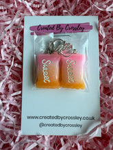 Load image into Gallery viewer, Sweets Bags Clip On Earrings
