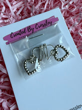Load image into Gallery viewer, Bubble Heart Clip On Earrings
