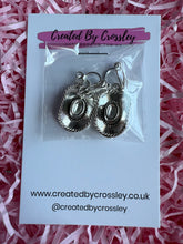 Load image into Gallery viewer, Cowboy Hat Clip On Earrings
