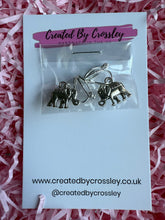Load image into Gallery viewer, Elephant Clip On Earrings
