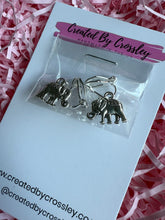 Load image into Gallery viewer, Elephant Clip On Earrings
