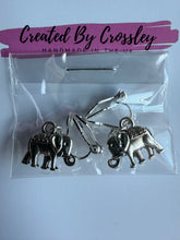 Load image into Gallery viewer, Elephant Clip On Earrings
