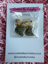 Load image into Gallery viewer, Sparkle Heart Clip On Earrings
