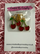 Load image into Gallery viewer, Cherry Clip On Earrings
