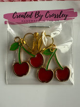 Load image into Gallery viewer, Cherry Clip On Earrings
