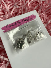Load image into Gallery viewer, Paw Print Clip On Earrings
