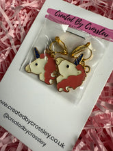Load image into Gallery viewer, Unicorn Clip On Earrings
