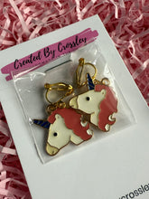 Load image into Gallery viewer, Unicorn Clip On Earrings
