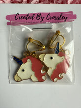 Load image into Gallery viewer, Unicorn Clip On Earrings

