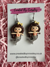 Load image into Gallery viewer, Mermaid Charm Earrings
