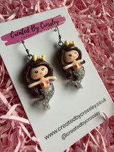 Load image into Gallery viewer, Mermaid Charm Earrings
