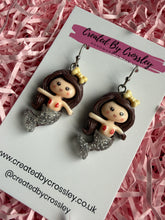 Load image into Gallery viewer, Mermaid Charm Earrings
