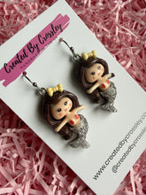 Load image into Gallery viewer, Mermaid Charm Earrings
