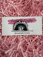 Load image into Gallery viewer, “Dead Inside” Rainbow Pin Badge
