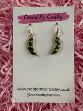 Load image into Gallery viewer, Peapod Charm Earrings
