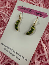 Load image into Gallery viewer, Peapod Charm Earrings
