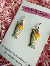Load image into Gallery viewer, Milkshake Charm Earrings
