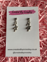 Load image into Gallery viewer, Mini Candycane Charm Earrings
