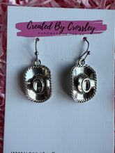 Load image into Gallery viewer, Cowboy Hat Charm Earrings
