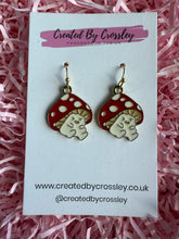 Load image into Gallery viewer, Mushroom Cuties Charm Earrings
