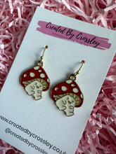 Load image into Gallery viewer, Mushroom Cuties Charm Earrings
