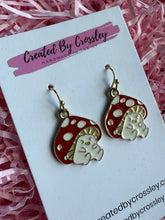 Load image into Gallery viewer, Mushroom Cuties Charm Earrings
