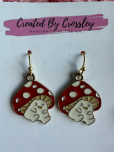 Load image into Gallery viewer, Mushroom Cuties Charm Earrings
