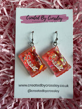 Load image into Gallery viewer, Red Sweets Charm Earrings
