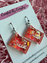 Load image into Gallery viewer, Red Sweets Charm Earrings
