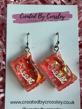 Load image into Gallery viewer, Red Sweets Charm Earrings
