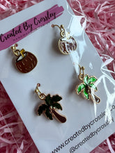 Load image into Gallery viewer, Coconut Tree Earring Duo
