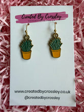Load image into Gallery viewer, Plant Charm Earrings
