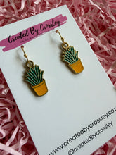 Load image into Gallery viewer, Plant Charm Earrings
