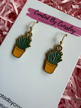 Load image into Gallery viewer, Plant Charm Earrings
