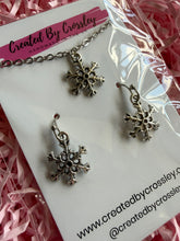 Load image into Gallery viewer, Snowflake Jewellery Set

