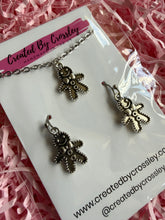 Load image into Gallery viewer, Gingerbread Man Jewellery Set
