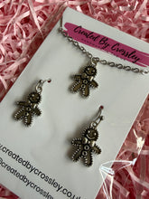 Load image into Gallery viewer, Gingerbread Man Jewellery Set
