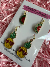 Load image into Gallery viewer, Funky Fruit Earring Duo
