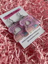 Load image into Gallery viewer, Sewing Machine Charm Earrings

