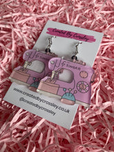 Load image into Gallery viewer, Sewing Machine Charm Earrings
