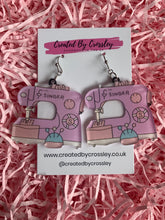 Load image into Gallery viewer, Sewing Machine Charm Earrings
