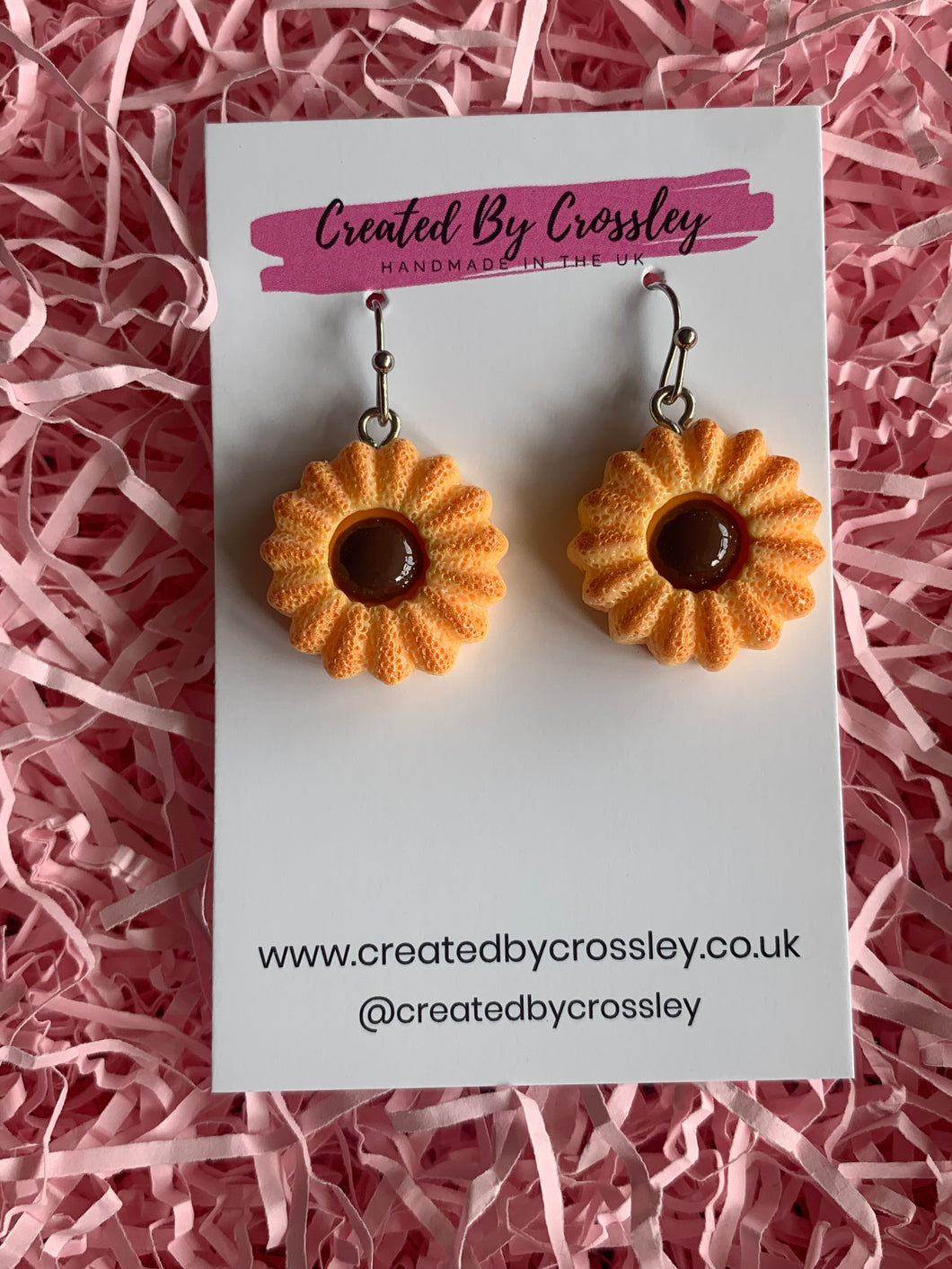 Biscuit Charm Earrings